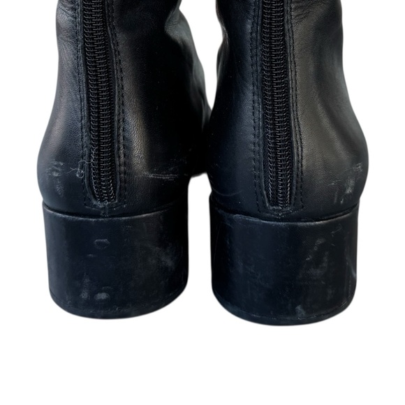 J. Crew Black Leather Roxie Boots - Picture 13 of 15